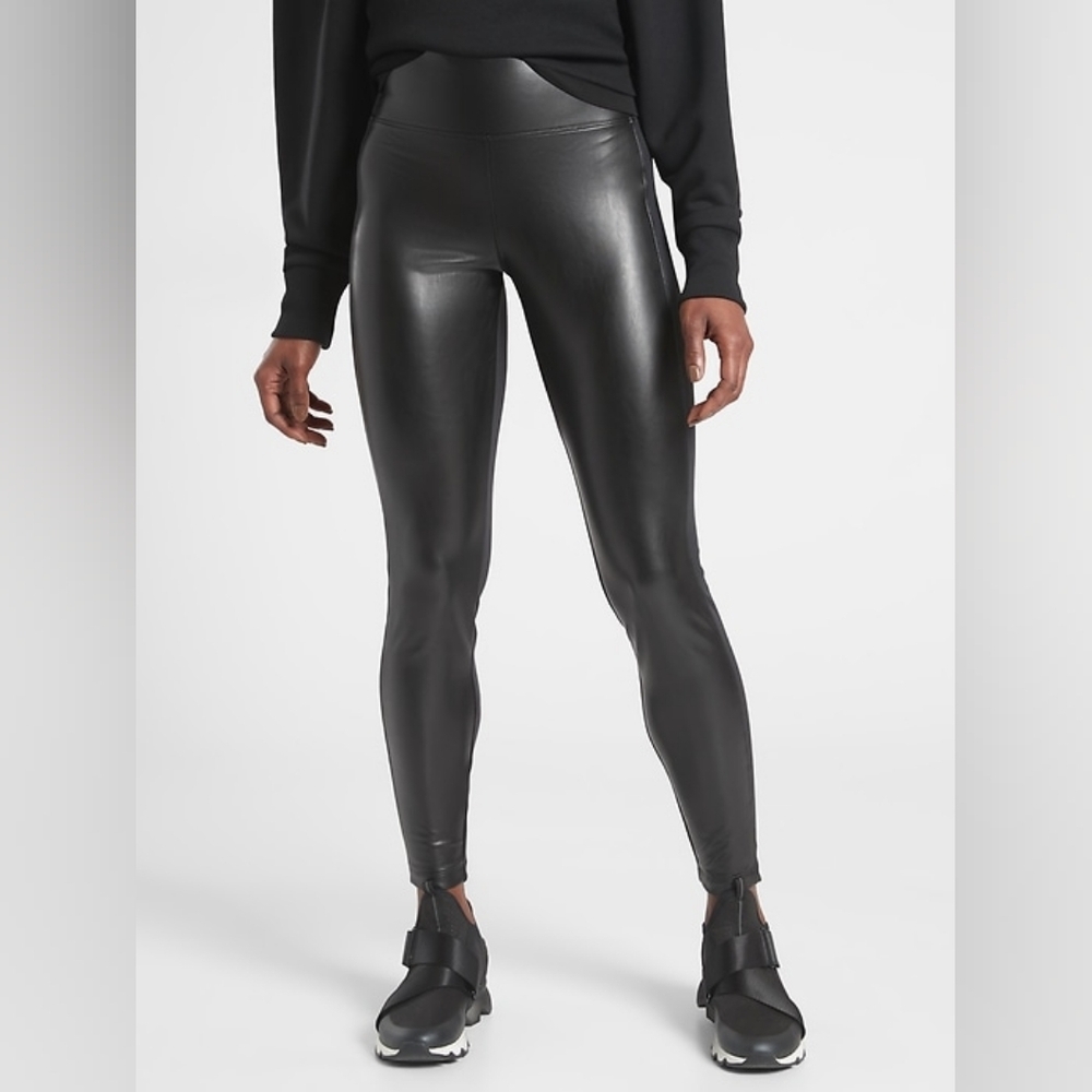 Athleta Delancey Gleam Legging Black Size Medium‎